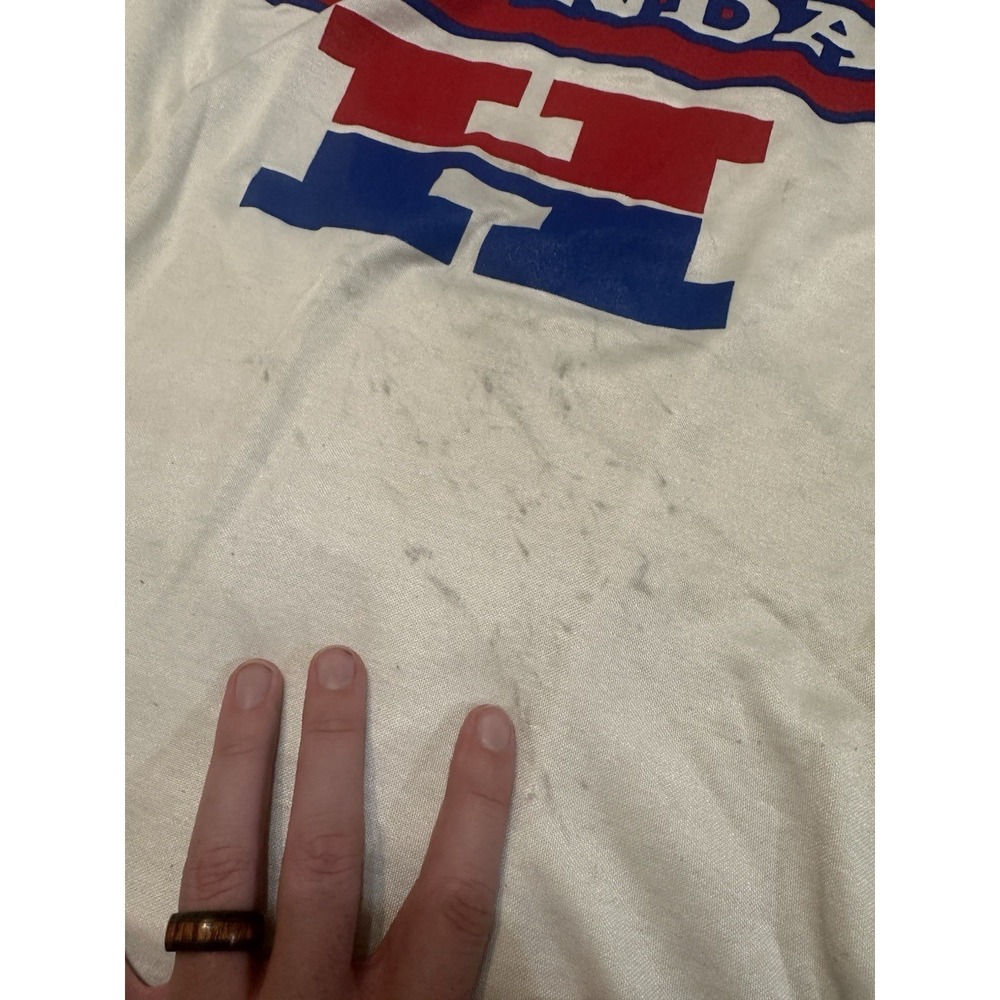 VTG 80s Honda Malcolm‎ Smith MSR Motocross Racing Team Jersey Shirt L USA - Picture 6 of 9